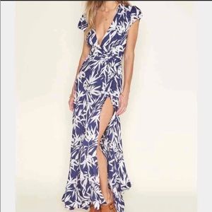 Amuse Society Provence Wrap Dress